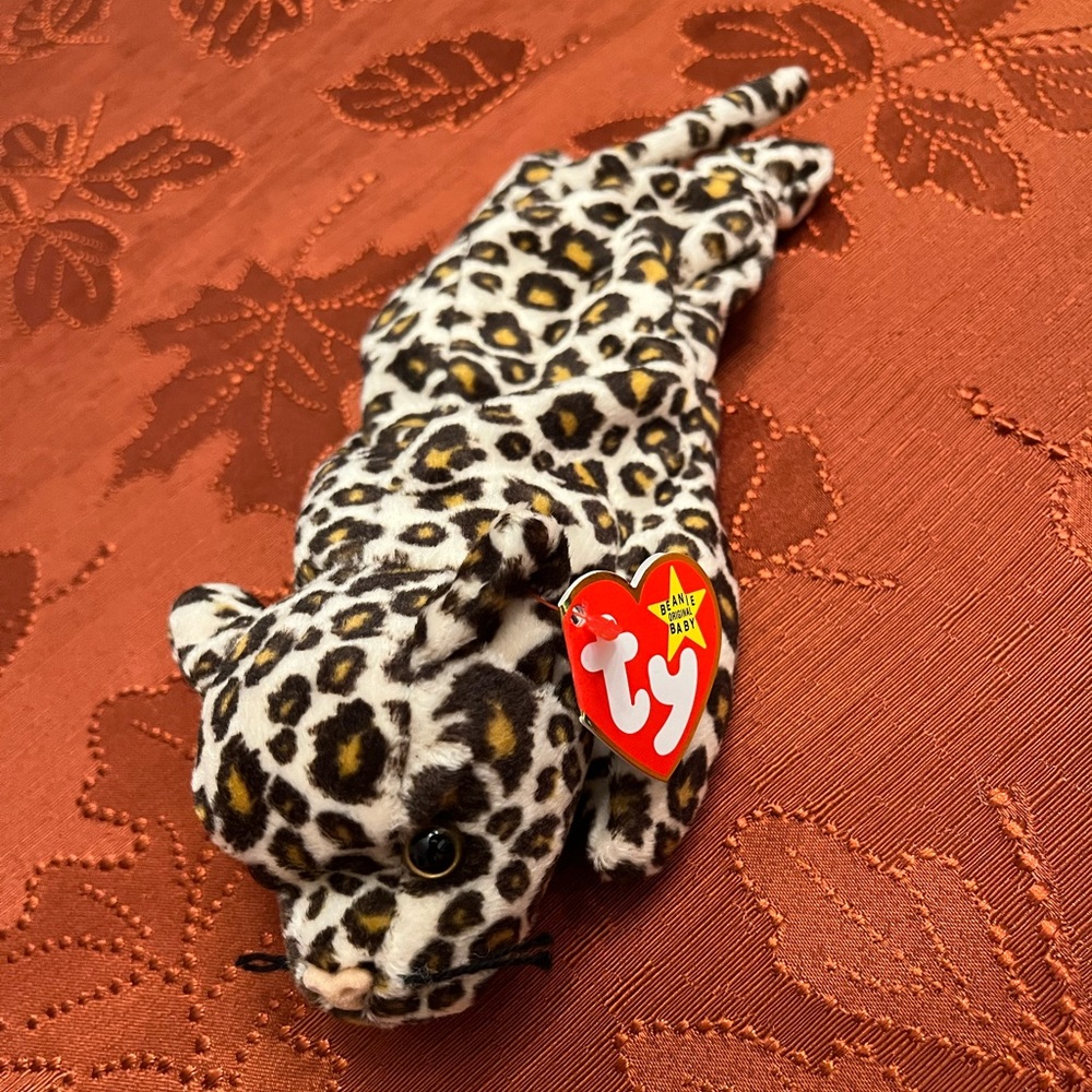 NWT TY Freckles the Lizard Beanie Baby
